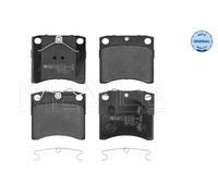 Plaquettes de frein Essieu avant 025 216 3517 MEYLE pour VW CALIFORNIA T4 Camper