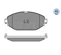 MEYLE 025 220 7619/PD Kit de plaquettes de frein, frein à disque pour MERCEDES-B