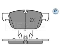 MEYLE 025 223 1719/PD Kit de plaquettes de frein, frein à disque pour VOLVO