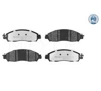 MEYLE 025 224 3917/PD Kit de plaquettes de frein, frein à disque pour NISSAN,REN