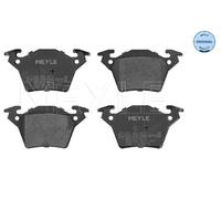 Meyle 025 230 2017 Kit de plaquettes de frein, frein à disque