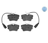 MEYLE 025 232 2416/W Kit de plaquettes de frein, frein à disque pour VW