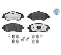 MEYLE 025 232 2517/PD Kit de plaquettes de frein, frein à disque pour OPEL,VAUXH