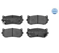 MEYLE 025 234 5513/W Kit de plaquettes de frein, frein à disque pour KIA