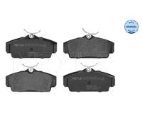 MEYLE 025 234 6316 Kit de plaquettes de frein, frein à disque pour NISSAN