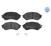 MEYLE 025 234 9016 Kit de plaquettes de frein, frein à disque pour MAZDA