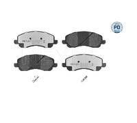 MEYLE 025 235 8416/PD Plaquettes de frein avant pour Lancer Galant ASX Sebring P