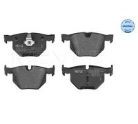 MEYLE 025 237 3217 Kit de plaquettes de frein, frein à disque pour BMW