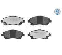 MEYLE 025 237 6819/PD Kit de plaquettes de frein, frein à disque pour TOYOTA