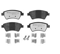 Jeu de 4 plaquettes de frein avant MEYLE 025 239 3018/PD