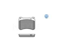 MEYLE 025 239 4516 Plaquettes de frein Avant pour