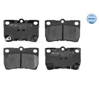 Plaquettes de frein Essieu arrière 025 243 2315/W MEYLE pour LEXUS IS II IS C GS