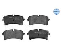 MEYLE 025 246 4317 Kit de plaquettes de frein, frein à disque pour AUDI,PORSCHE