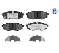 MEYLE 025 248 5416/PD Kit de plaquettes de frein, frein à disque pour SUBARU,TOY