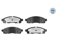 Meyle Plaquettes de frein 025 250 8717/PD Essieu avant pour NISSAN NV200 Fourgon Kit