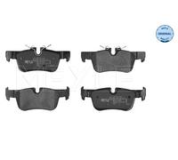 MEYLE 025 253 3116 Kit de plaquettes de frein, frein à disque pour BMW,MINI
