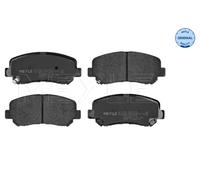 MEYLE 025 255 6416 Kit de plaquettes de frein, frein à disque pour MAZDA