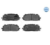 MEYLE 025 258 6117 Kit de plaquettes de frein, frein à disque pour AUDI,VW