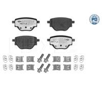 MEYLE 025 261 9518/PD Kit de plaquettes de frein, frein à disque pour CITROËN,FI