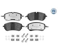 MEYLE 025 265 1020/PD Kit de plaquettes de frein, frein à disque pour LAND ROVER