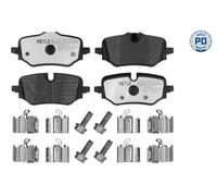 MEYLE 025 266 8719/PD Kit de plaquettes de frein, frein à disque pour BMW,MINI