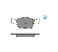 MEYLE 025 216 3719/W Plaquettes de frein