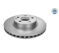 MEYLE Disque de frein avant 083 521 2053/PD Ø312 mm pour Mercedes-Benz W211/S211 2x