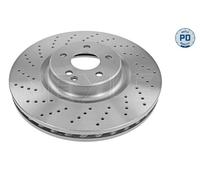 Meyle Disque de frein 083 521 2112/PD Essieu avant perforé/ventilé intérieur 2x