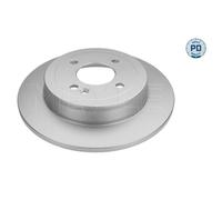 MEYLE 2X Disque De Frein Arrière Ø262 Mm Voll Pour Hyundai I20 GB 1.2 1.4 IB 1.0
