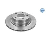 MEYLE 2X Disque De Frein Arrière Ø300 Mm Ventilé Pour BMW 1Er E87 116I 118I E81