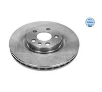 MEYLE 2x Disque de Frein Avant Ø281 MM pour Fiat Scudo Boîte 220_ 2.0 JTD 220L