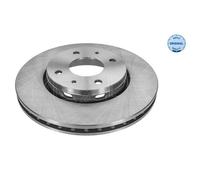 MEYLE 2x Disque de Frein Avant Ø281 MM pour Volvo V40 Break 645 1.8 VW 1.6 S40 I