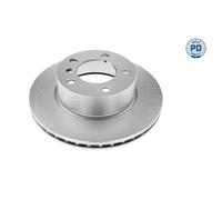 MEYLE 2x Disque de Frein Avant Ø284 MM Ventilé pour BMW 1er F20 118i 116i E87