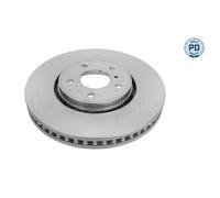 MEYLE 2X Disque De Frein Avant Ø320 Mm Zink-Lamelles-Couvertes Pour Infiniti FX