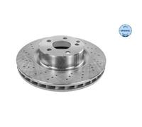 MEYLE 2x Disque de Frein Avant Ø330 MM Perforé Aéré pour MERCEDES-BENZ CLASSE S