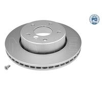 MEYLE 2x Disque de Frein Avant Ventilé Convient pour Land Rover Range LP
