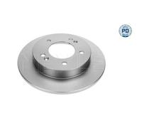 MEYLE 2x Disques de Frein Arrière Ø258 MM pour Hyundai IX20 Jc 1.4 1.6 Kia Venga