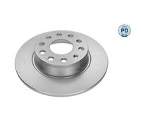 MEYLE 2x Disques de Frein Arrière Ø272 MM pour VW Touran 1T1 1T2 2.0 Tdi 16V