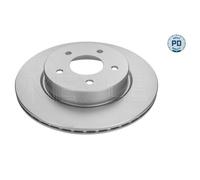 MEYLE 2x Disques de Frein Arrière Ø292 MM pour Nissan Feuille ZE1 Electric ZE1