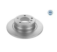 MEYLE 2x Disques de Frein Arrière Ø296 MM pour BMW 1er E81 118i 120i E87 3er E90