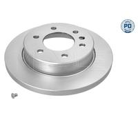 MEYLE 2x Disques de Frein Arrière Plein Recouvert pour Mercedes Sprinter 35-T