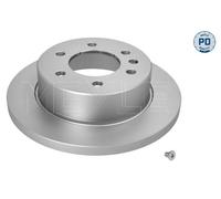 MEYLE 2x Disques Frein Arrière Plein Recouvert pour Mercedes Sprinter 35-T 907