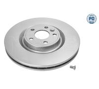MEYLE 2x Disques Frein Avant Ventilé Recouvert pour Jaguar F-Pace Xe Land X761