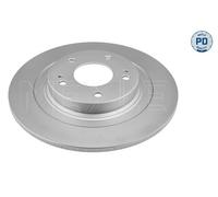 2x Disque de frein Essieu arrière plein 32-15 521 0030/PD MEYLE pour MITSUBISHI