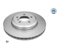 Meyle Disque de frein 383 521 1008/PD Essieu avant ventilé pour BMW 5 Touring 2x