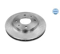2x Disque de frein Essieu avant ventilé 515 521 5015 MEYLE pour MITSUBISHI VOLVO