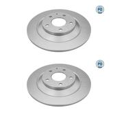 Meyle Bremsscheibe Pour Mazda CX-5, Arrière, 303 mm Pleine, PREMIUM