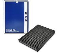 MEYLE Filtre air de l'habitacle de haute performance, Filtre à charbon actif, Filtre à poussière fine (PM 2.5), avec action absorbant les odeurs, Filtre à NOx, aux propriétés anti-allergènes,