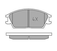 MEYLE Jeu de garnitures de frein, frein à disque 0252101214 Compatible avec: HONDA ACCORD III Aerodeck, HYUNDAI ACCENT II, ACCENT II Stufenheck, GETZ, LANTRA II, PONY, PONY/EXCEL Stufenheck, S COUPE