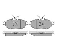 MEYLE Jeu de garnitures de frein, frein à disque 0252340719/PD Compatible avec: CITROËN C2, C3 I